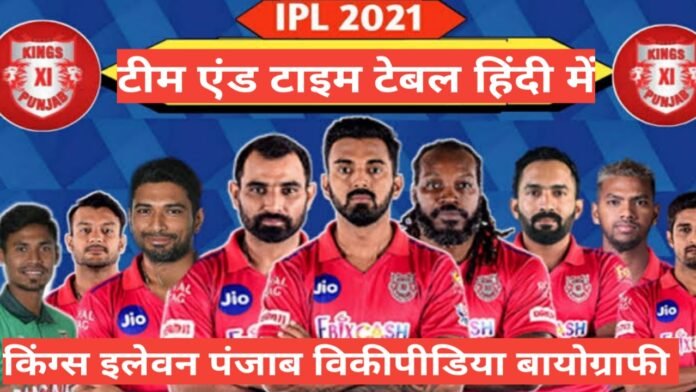 Kings XI Punjab biography in hindi